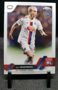 2022-23 Topps Chrome Women's UEFA #100 ADA HEGERBERG Olympique Lyonnais RC - Picture 1 of 2