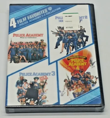 Police Academy 1-4 Collection | Comedy | Widescreen | DVD | New/Sealed - Image 1 of 4