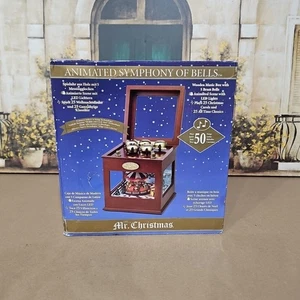 Mr. Christmas Symphony of Bells animiertes Karussell beleuchtet elektrisch - Bild 1 von 8