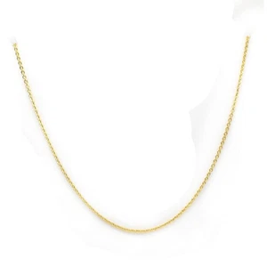 Schöne neueste Design vergoldete Modeschmuck Gliederkette Halskette 18" s110 - Bild 1 von 5