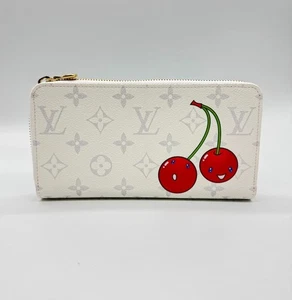 Cartera Louis Vuitton x Takashi Murakami M14240 Zippy Cherry 2025 edición limitada - Imagen 1 de 10