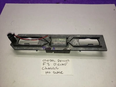 F3 DIECAST METAL CHASSIS LOCOMOTIVE HO SCALE MODEL POWER HO SCALE  - Image 1 of 4