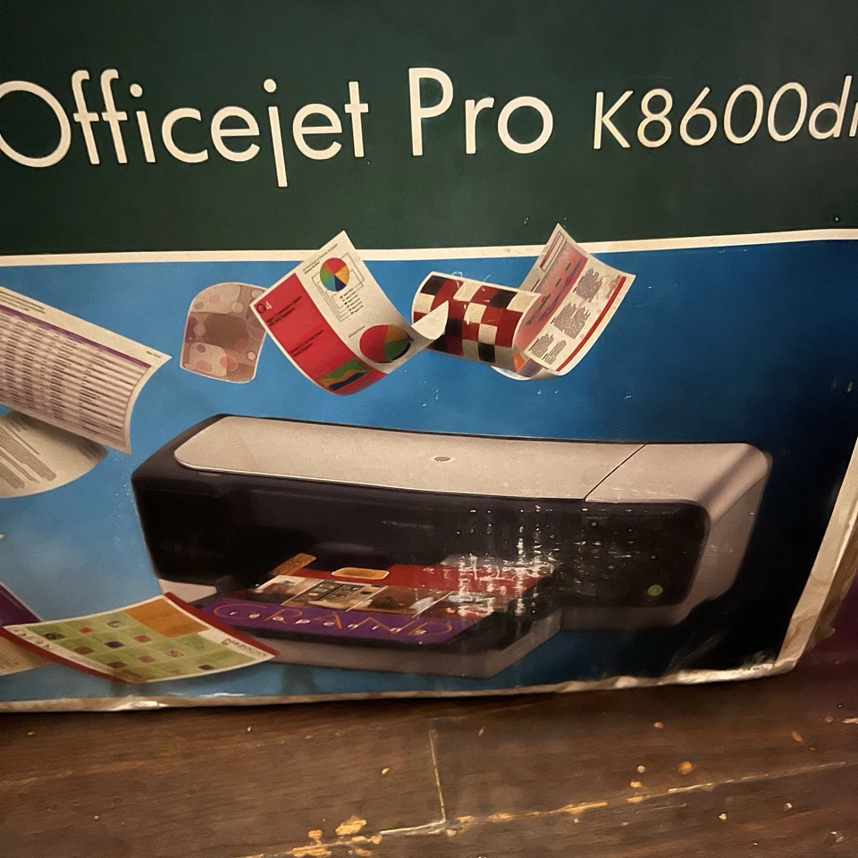 HP Officejet Pro K8600dn Printer New Open Box W/extra cartridges Bundle - Image 1 of 4