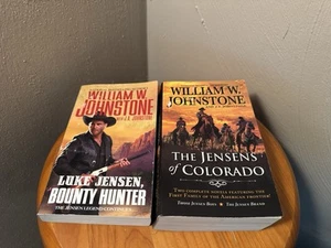 William W. Johnstone Lot of 7 Jensen Series Paperback Books 2-in-1 - Picture 1 of 9