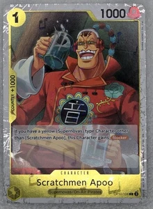 Scratchmen Apoo OP10-108 Pirate Foil The Best Vol 2 One Piece NM Pack Fresh! - Bild 1 von 2