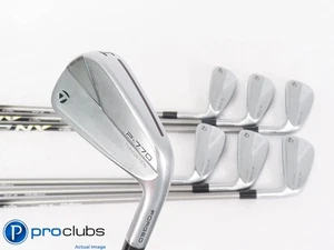 Nice TaylorMade '23 P-770 4-PW IRON SET Speeder Regular Flex Graph +1/2" 446641 - Picture 1 of 6