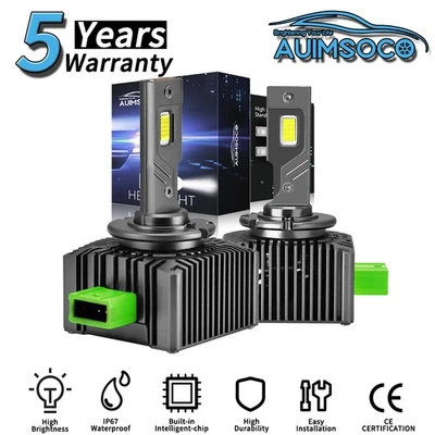 Kit de faros LED bombillas haz alto bajo D3S D3R 6500K para Buick Enclave 2013-2014 Foto 1 de 4