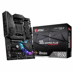 MSI MPG B550 Gaming Plus (ATX AMD AM4 DDR4 M.2 USB 3.2 Gen 2 HDMI ATX Gaming Mot - Afbeelding 1 van 7