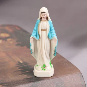 Miniature Virgin Mary Resin Figurine for Gift and Decoration - Picture 1 of 12