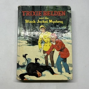 TRIXIE BELDEN and the Black Jacket Mystery by Kathryn Kenny Whitman 1961 - Picture 1 of 12