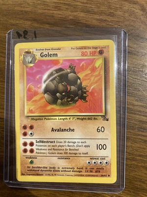 Golem 36/62 Illus. Kagemaru Himeno "Fossil" - Bild 1 von 2