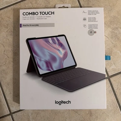 Logitech Combo Touch Tastiera per iPad Pro 13-inch (M4) con Custodia 920-012666 - Immagine 1 di 2