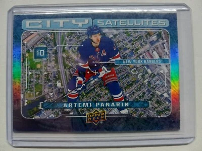2024-25 Upper Deck Series 1 City Satellites #CS-18 Artemi Panarin - Image 1 of 3