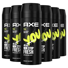33 /L- 3x Axe Deodorant Spray You - Cool Vetiver & Amber - Duopack (2x 150ml)