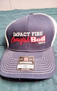 Richardson Original 112 Camionero Snapback Sombrero Impacto Fuego Cangrejo Hervir NUEVO - Imagen 1 de 3