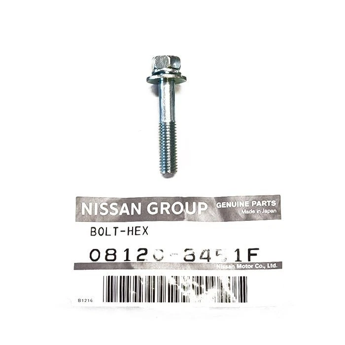 Genuine Nissan RB25DET Inlet Bolt Position 4 For Skyline R33 GTST 08120-8451F - Image 1 of 1