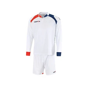 KIT DE FÚTBOL MACRON HAGEN - BLANCO/ROJO/MARINO - S - Imagen 1 de 1