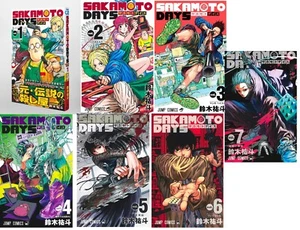 SAKAMOTO DAYS Vol 1-7 Set Jump Comic Japanese Shonen Manga Anime Yuto Suzuki New - Picture 1 of 8