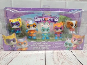 Neu im Karton Disney Junior SuperKitties Hero Squad 5 Mini Figuren Set - Bild 1 von 12