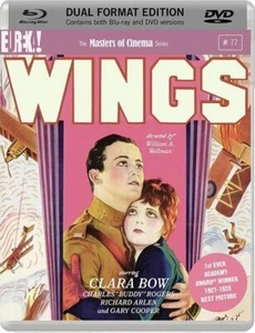 FACTORY SEALED Wings (1927) Clara Bow William Wellman Blu-Ray DVD UK B/2 LOCKED - Picture 1 of 1