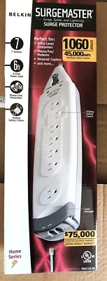 Protectores contra sobretensiones Belkin F9H710-06, tiras eléctricas Foto 1 de 3