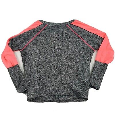 Sweaty Betty Grey Orange Sweater Jumper Gym Yoga Work Out Run Size UK XS • 20.70€
