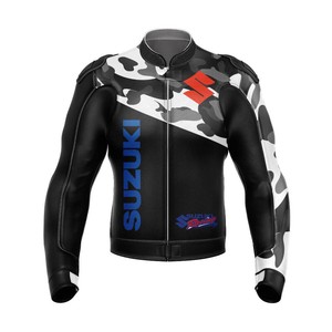 Leather Suzuki Motorcycle Jackets for 