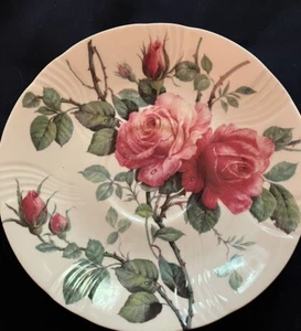 Roy Kirkham English Rose Oversized Saucer Fine Bone China England 1992 - Bild 1 von 5