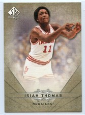 2012-13 SP Authentic Canvas Collection - #CC-17 - Isiah Thomas - Indiana
