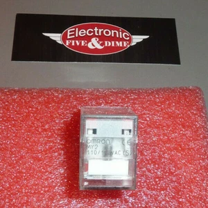 OMRON MY2-AC110/120(S) Relay, 8Pin, DPDT, 10A, 120VAC - Picture 1 of 2