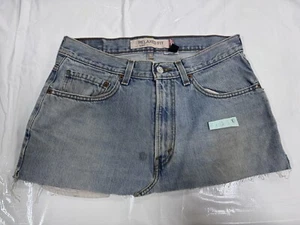 Vintage Levis 550 Denim Skirt Sz 16 - Picture 1 of 2