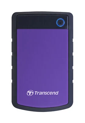 1TB Transcend StoreJet 25H3 2.5-inch USB3.0 Portable Hard Drive - Image 1 of 4