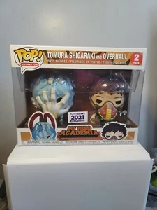 Funko Pop Tomura Shigaraki & Overhaul Funimation Exclusive NYCC 2021 FREE SHIP - Picture 1 of 6