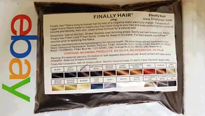 Keratin Style Hair Building Fibers Refill 25g FINALLY HAIR Loss Concealer Filler - Picture 1 of 11