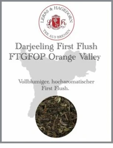 Darjeeling First Flush FTGFOP Orange Valley  250g - Bild 1 von 3