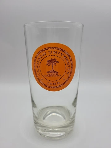 Vintage Clemson University Drinking Glass Cover