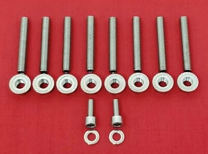 LS1 TIMING COVER STUD BOLTS STAINLESS KIT LS2 LS3 LS6 LS7 LSX 4.8 5.3 6.0L 6.2L - Bild 1 von 3