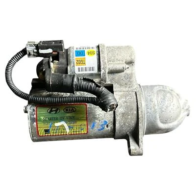 Kia Sportage LX 2.4L Starter 2010 2011 2012 2013 2014 2015 2016 361002G200 - Image 1 of 4