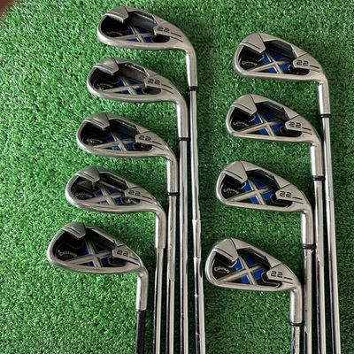 Callaway X-22 Iron Set 4-PW+AW+SW Uniflex Steel RH - Image 1 of 4