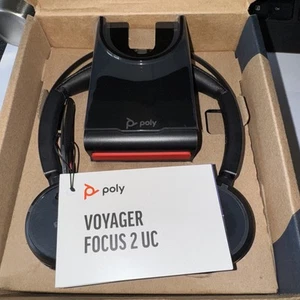 Poly Voyager Focus 2 UC 2025 Wireless Headset with Active Noise Canceling - Photo 1/2