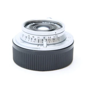 Voigtlander COLOR-SKOPAR 35mm F/3.5 VM Silver (for Leica M) -Near Mint- #416 - Picture 1 of 12