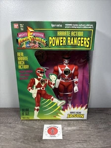 Vintage Mighty Morphin Power Rangers Karate Kickin Jason Red Ranger 1994 - Picture 1 of 4