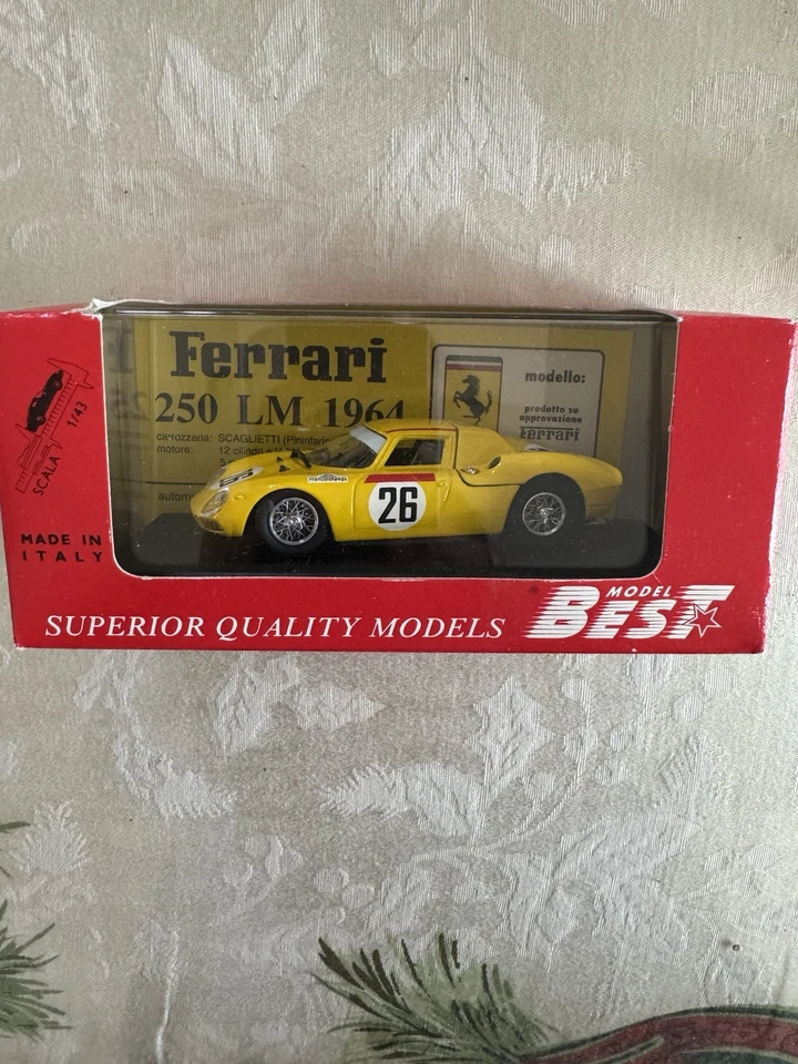 Mejor Modelo 1/43 Ferrari 250 LM #26 Le Mans 1965 9010 Foto 1 de 3
