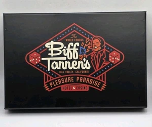 Tarjetas de juego de hotel y casino Lootcrate Back to the Future II Biff Tannens - Imagen 1 de 3