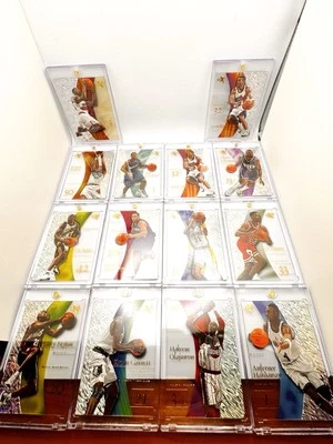 1997-98 SkyBox E-X2001 Basketball Card Lot (14) –Rare 90s Set w/ OneTouch Cases - Image 1 of 4