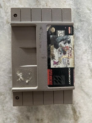 Chrono Trigger Super Nintendo SNES Authentic Original Cartridge Tested - Image 1 of 4