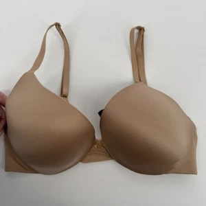 Victoria's Secret Push-up-BH Größe 32D So Obsessed beige gepolstert Bügel nahtlos - Bild 1 von 9