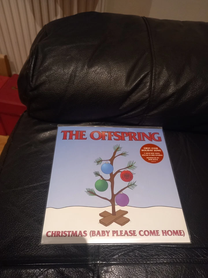 The Offspring - Christmas (Baby Please Come Home) - Sealed Red Vinyl 7" - 2020 - Image 1 of 3