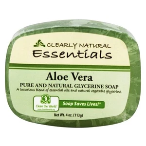 Aloe Vera Glycerin Soap 4 oz – Pure, Natural Moisturizing Cleanser - Picture 1 of 1