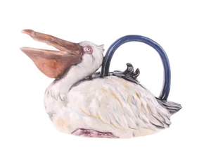 Blue Sky Ceramic Pelican Teapot, 11 x 5.5 x 6.5", Ceramic - Picture 1 of 1